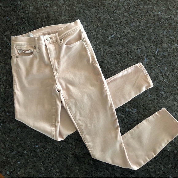 GAP 1969 Soft Pink Resolution True Skinny Jeans - Picture 8 of 16